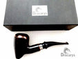 Dracarys Pipes Sherlock Holmes Style Wood Tobacco Smoking Pipe Unique Design w Pouch