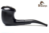 Dracarys Pipes Sherlock Holmes Wood Tobacco Smoking Pipe Unique Design with Pouch