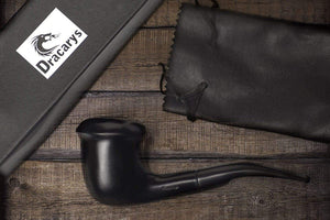 Dracarys Pipes Sherlock Holmes Wood Tobacco Smoking Pipe Unique Design with Pouch