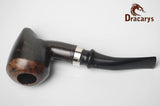 Dracarys Pipes Sherlock Holmes Style Wood Tobacco Smoking Pipe Unique Design w Pouch