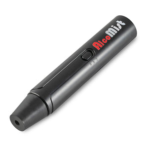 AlcoMist Drink Vaporizing Wand - Portable Vaporizer, Battery-Operated - Enhances Flavor of Drinks, Provides Instant Effect - Ideal for Parties & Events, Suitable for All Spirits & Beverages - Black