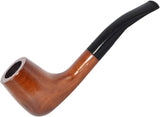 Drekis Pipes Rosewood Smoking Pipe Natural, Handmade  Wood Zulu Style