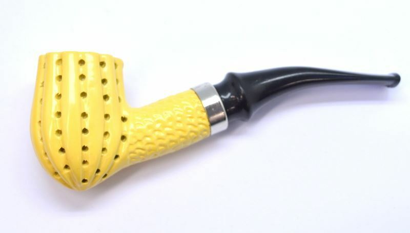 Unique Rose Wood "El-Nevado" Briar Tobacco Smoking Pipe by Rohan Pipes LZ-316