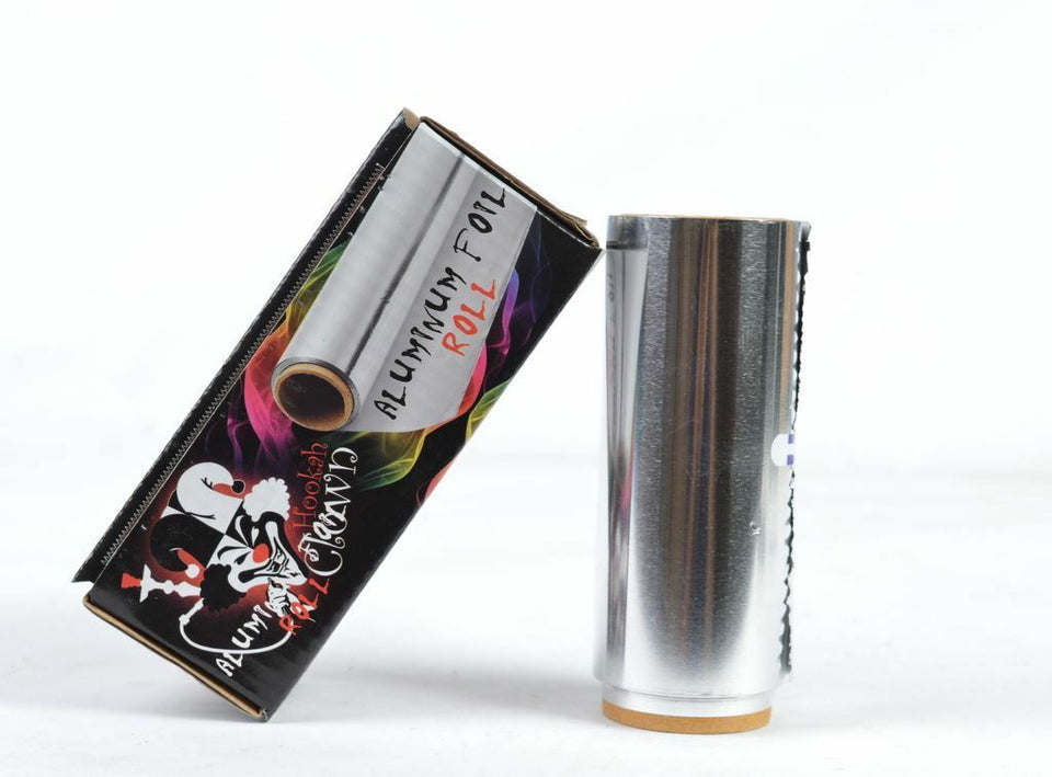 Hookah Clown Shisha Bowl Aluminium Foil Roll 20m in Box With Strip Cropping HQ