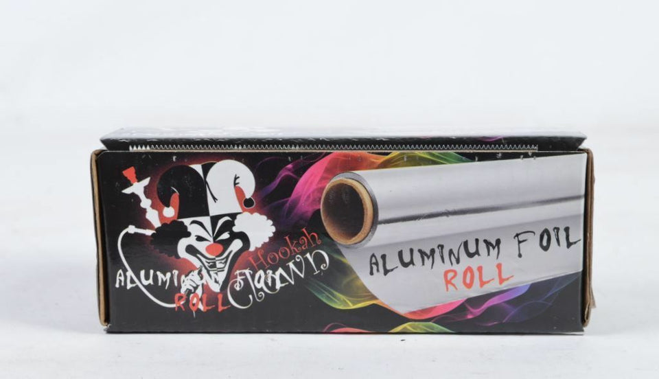 Hookah Clown Shisha Bowl Aluminium Foil Roll 20m in Box With Strip Cropping HQ