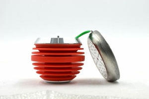 Hookah Bowl Shisha Red Apple Shape Metal Silicon Bowl