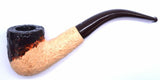 Unique Two Shades Painted Rose Wood Briar Tobacco Smoking Pipe Rohan Pipes LZ258