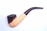 Unique Two Shades Painted Rose Wood Briar Tobacco Smoking Pipe Rohan Pipes LZ258