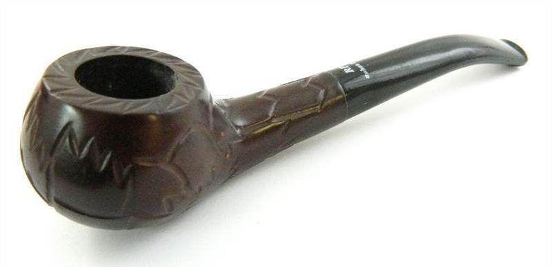 Rohan Pipe Collectors Briar Rose Wood Tobacco Smoking Pipe