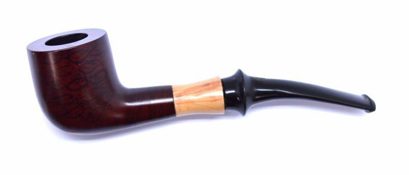 Unique Rose Wood "El-Hermoso" Briar Tobacco Smoking Pipe by Rohan Pipes LZ-290