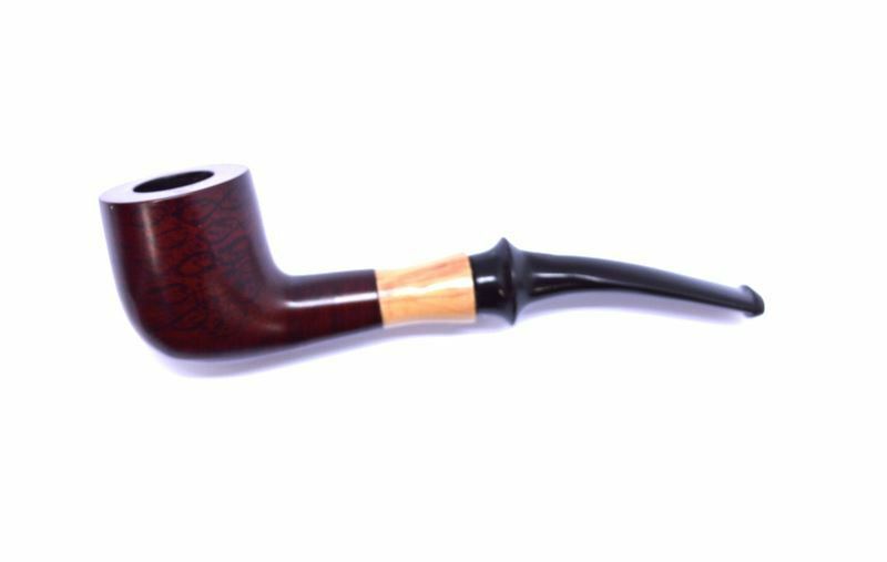 Unique Rose Wood "El-Hermoso" Briar Tobacco Smoking Pipe by Rohan Pipes LZ-290