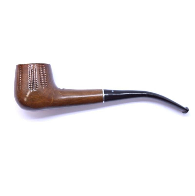 Unique Rose Wood "El-Cremallera" Briar Tobacco Smoking Pipe by Rohan Pipes LZ-218