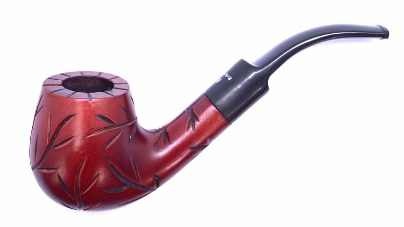 Unique Rose "El-Ramas" Wood Briar Tobacco Smoking Pipe by Rohan Pipes LZ-160