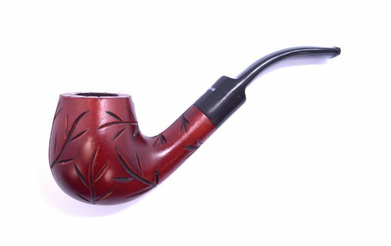 Unique Rose "El-Ramas" Wood Briar Tobacco Smoking Pipe by Rohan Pipes LZ-160