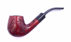 Unique Rose "El-Ramas" Wood Briar Tobacco Smoking Pipe by Rohan Pipes LZ-160