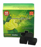 48pcs Lemon Nara Coconut Charcoal Hookah Shisha Nargila Coal