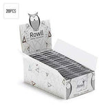 20X Kit Rowll King Size Rolling Paper Tray Grinder Cones Filter Tips & Funnel